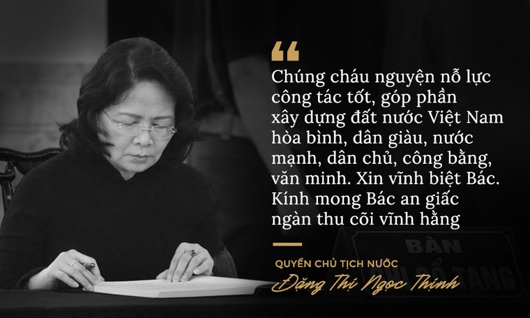 Lời từ biệt của lãnh đạo Đảng, Nhà nước với cố Tổng bí thư Đỗ Mười ảnh 5