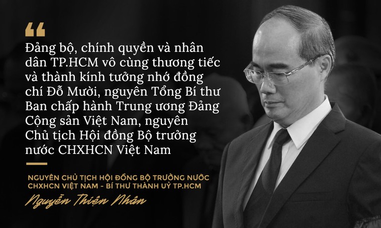 Lời từ biệt của lãnh đạo Đảng, Nhà nước với cố Tổng bí thư Đỗ Mười ảnh 7