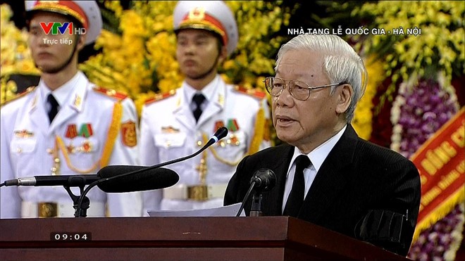 Lễ truy điệu nguyên Tổng bí thư Đỗ Mười ảnh 6