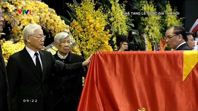 Lễ truy điệu nguyên Tổng bí thư Đỗ Mười ảnh 11