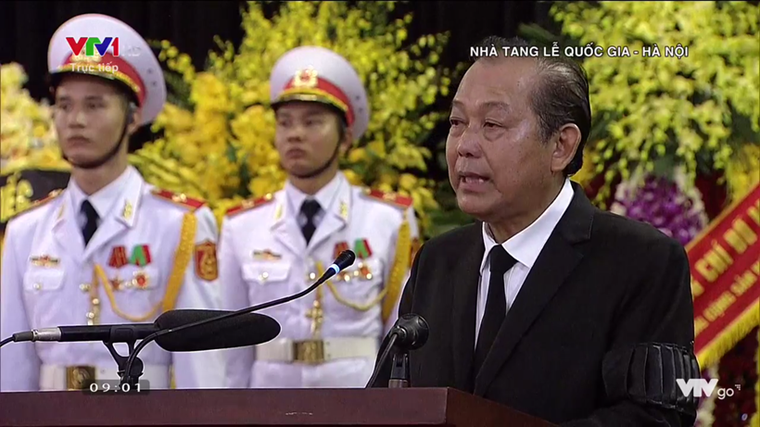 Lễ truy điệu nguyên Tổng bí thư Đỗ Mười ảnh 5