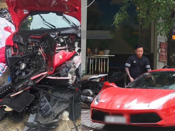 Sau khi xe Tuấn Hưng gặp tai nạn, đến lượt siêu xe 10 tỷ của Hồ Ngọc Hà bốc khói giữa đường ảnh 2