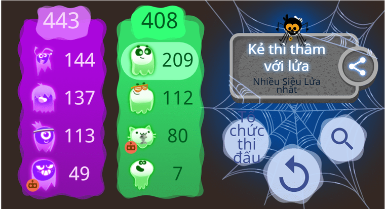 Google lần đầu tiên ra mắt game Doodle Halloween tương tác nhiều người chơi ảnh 2