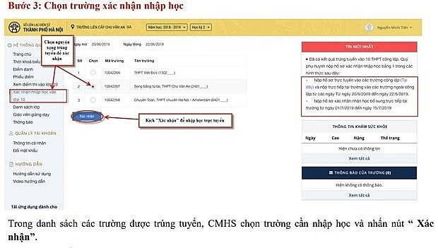Thí sinh Hà Nội phải xác nhận nhập học vào lớp 10 từ 20 đến 22/6 ảnh 3