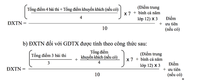 Cách tính điểm xét tốt nghiệp THPT quốc gia 2019 thí sinh cần biết để không bỏ sót điểm cộng ảnh 1