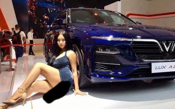 Vinfast: Người mẫu hở hang 'tự ý nhảy vào chụp ảnh' ảnh 2