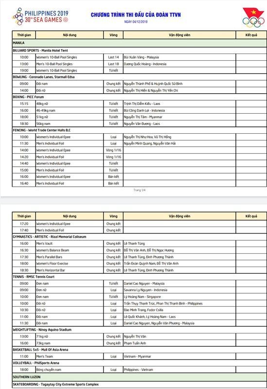 Ngày thi đấu thứ 4 SEA Games 30: Ánh Viên 'mở hàng vàng' cho bơi lội ảnh 1