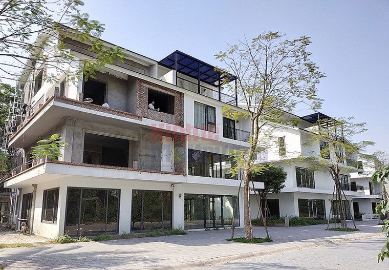 Hưng Yên: Cận cảnh hơn 200 căn biệt thự xây 'chui' tại Dự án Sago Palm Garden ảnh 1