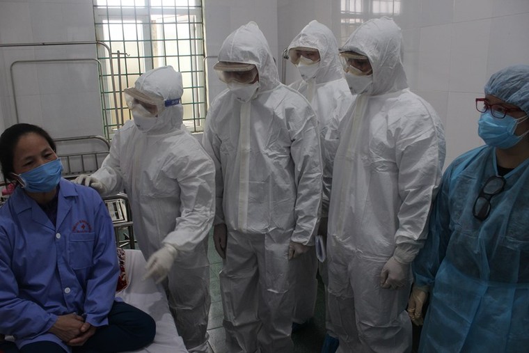 Cận cảnh nơi tâm điểm dịch do virus corona ở Vĩnh Phúc ảnh 2