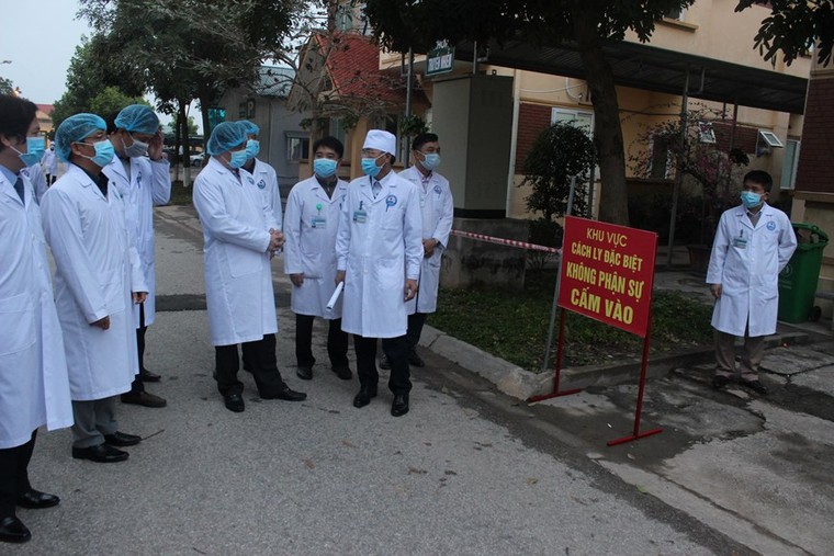 Cận cảnh nơi tâm điểm dịch do virus corona ở Vĩnh Phúc ảnh 9