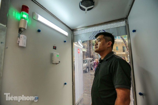 Buồng khử khuẩn toàn thân di động xuất hiện tại Hà Nội ảnh 5