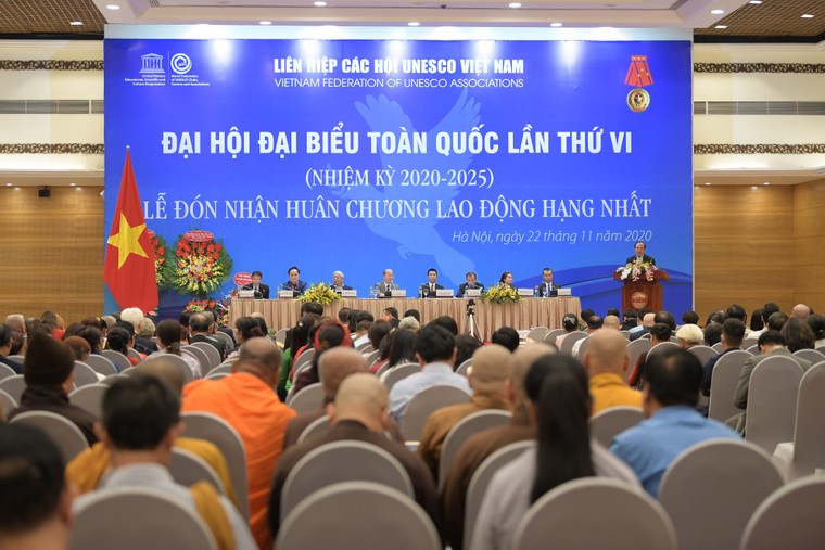 Liên hiệp các Hội UNESCO Việt Nam tổ chức ĐHĐB toàn quốc và đón nhận Huân chương Lao động hạng Nhất ảnh 1