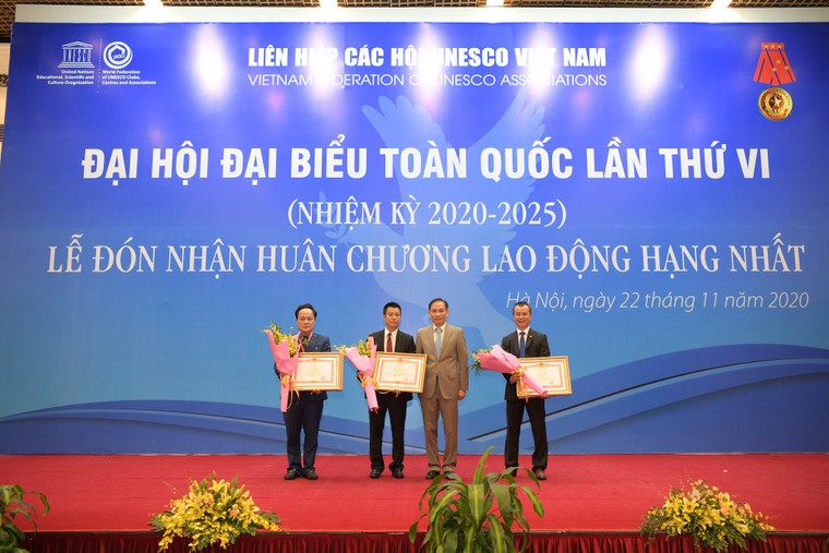 Liên hiệp các Hội UNESCO Việt Nam tổ chức ĐHĐB toàn quốc và đón nhận Huân chương Lao động hạng Nhất ảnh 6