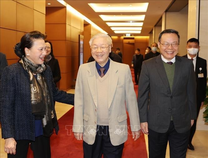 Tổng Bí thư, Chủ tịch nước chỉ đạo triển khai công tác bầu cử ĐBQH khóa XV và HĐND các cấp ảnh 6