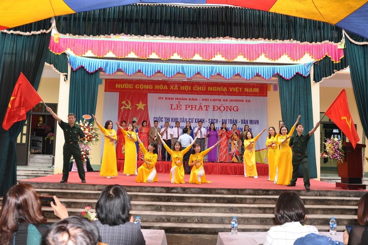 Xã Dương Xá, Gia Lâm nỗ lực trở thành xã nông thôn kiểu mẫu ảnh 1