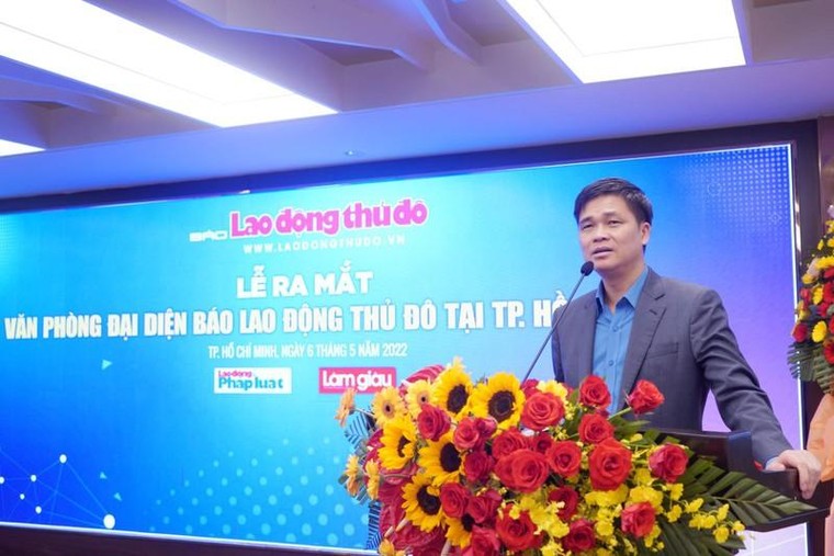 Ra mắt Văn phòng đại diện Báo Lao động Thủ đô tại thành phố Hồ Chí Minh ảnh 1