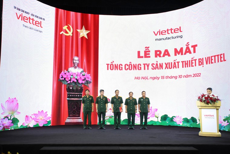 Viettel ra mắt Tổng công ty Sản xuất thiết bị Viettel ảnh 2