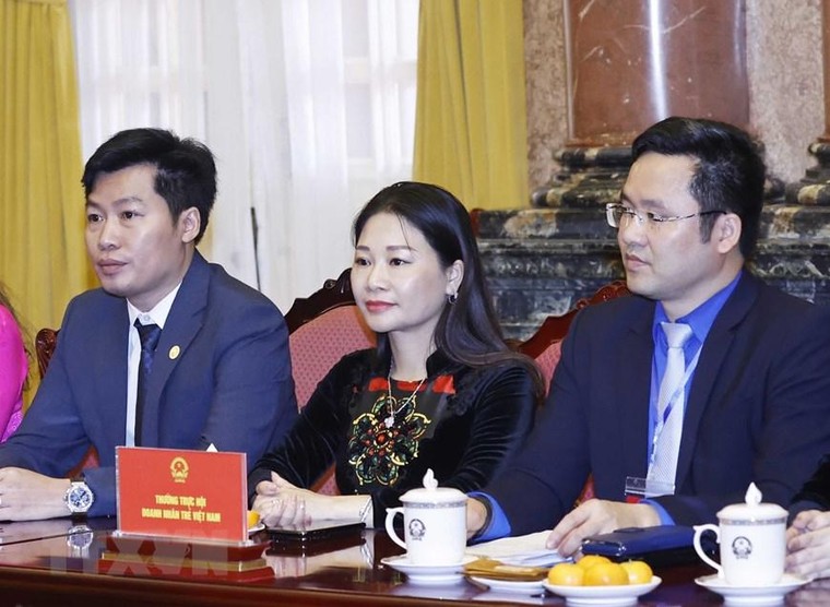 Chủ tịch nước gặp mặt các doanh nhân trẻ Việt Nam tiêu biểu năm 2022 ảnh 8