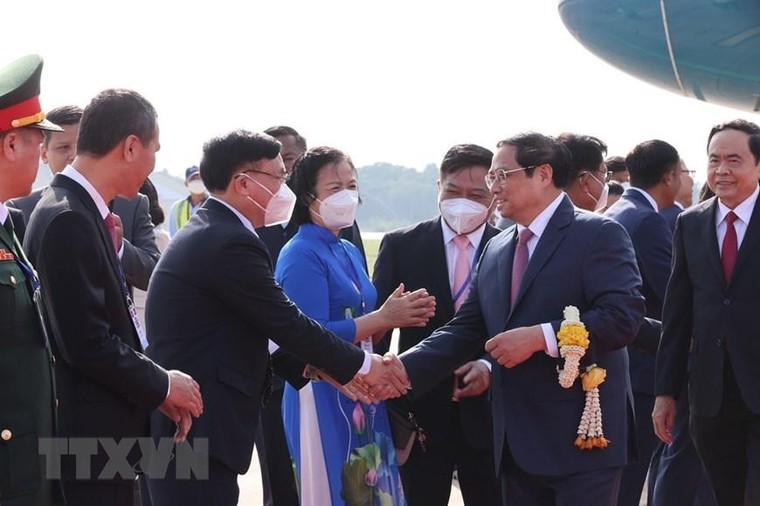 Thủ tướng Phạm Minh Chính bắt đầu chuyến thăm chính thức Campuchia ảnh 2