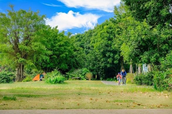 Sống ở Ecopark, trẻ có tuổi thơ gần gũi thiên nhiên ảnh 1