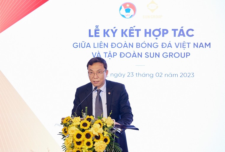 Tập đoàn Sun Group hợp tác với VFF cùng phát triển bóng đá Việt Nam ảnh 3