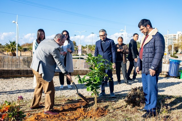 Trồng cây hướng tới kỷ niệm 30 năm quan hệ Việt Nam – Israel ảnh 1