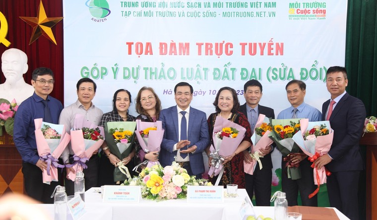 Toạ đàm trực tuyến “Góp ý về Dự thảo Luật đất đai (Sửa đổi)” ảnh 4