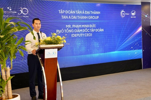 Tân Á Đại Thành hợp tác cùng SkyX Solar phát triển hệ thống nhà máy năng lượng sạch ảnh 2