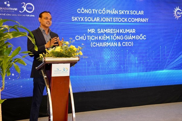 Tân Á Đại Thành hợp tác cùng SkyX Solar phát triển hệ thống nhà máy năng lượng sạch ảnh 3