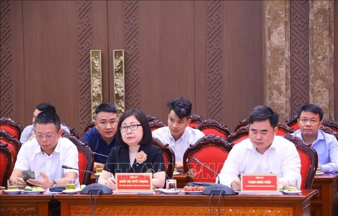 Lãnh đạo Hà Nội gặp mặt đại diện các cơ quan báo chí ảnh 2