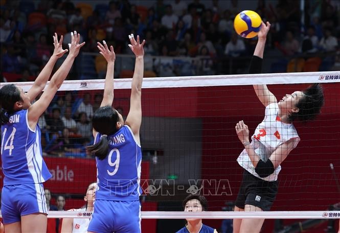 ASIAD 2023: Đội tuyển bóng chuyền nữ Việt Nam đặt một chân vào trận bán kết lịch sử ảnh 3