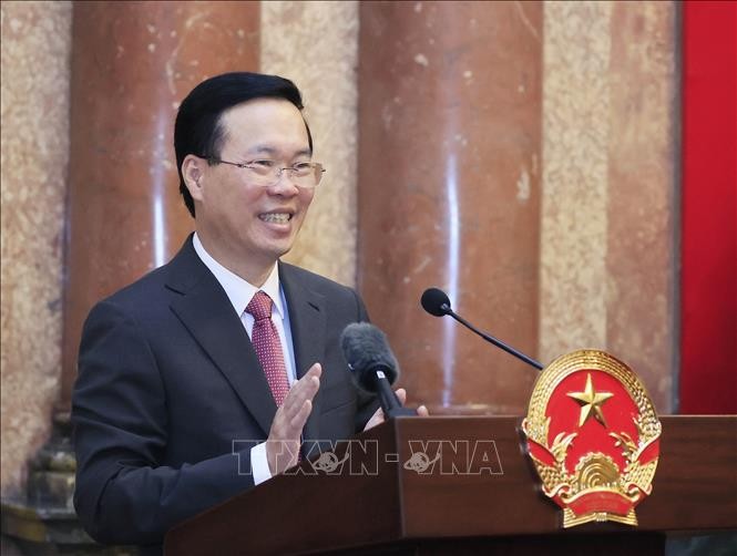 Chủ tịch nước gặp mặt Đoàn đại biểu Hiệp hội Doanh nhân nữ Việt Nam ảnh 1