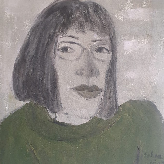 Nữ sĩ Giáng Vân: Tuổi 60 rực rỡ như áng mây chiều cùng hội họa ảnh 1