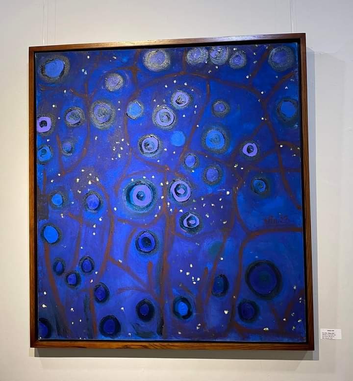 Nữ sĩ Giáng Vân: Tuổi 60 rực rỡ như áng mây chiều cùng hội họa ảnh 7