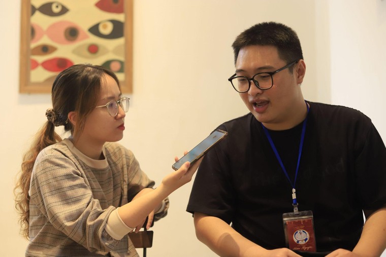 Ấn tượng triển lãm về phố cổ Hà Nội của nhóm sinh viên Học viện Báo chí và Tuyên truyền ảnh 3