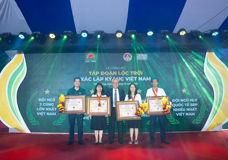 Lộc Trời xác lập thêm 3 kỷ lục Việt Nam, đánh dấu mốc son 30 năm phát triển bền vững ảnh 1