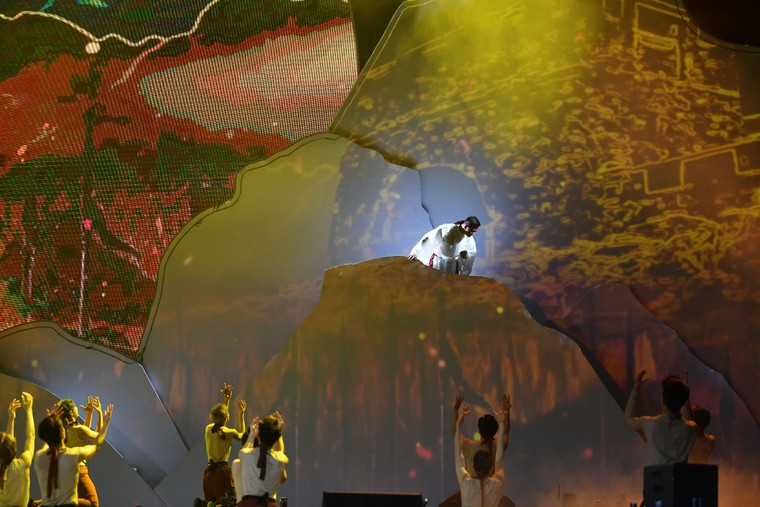 Lễ hội đền Hai Bà Trưng lan tỏa hào khí bất khuất với chương trình nghệ thuật "Âm vang Mê Linh" ảnh 5