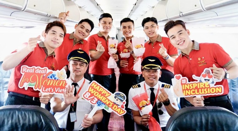 8/3 bay ra thế giới cùng người phụ nữ yêu thương trên những chuyến bay Vietjet ảnh 3