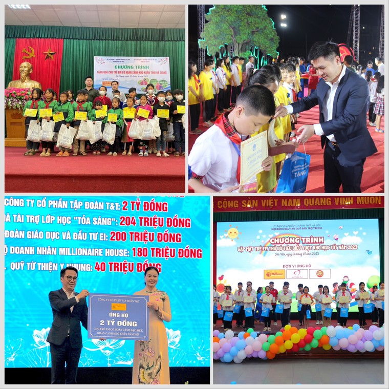 T&T Group tiếp tục ủng hộ 2 tỷ đồng hỗ trợ trẻ em nghèo ảnh 2