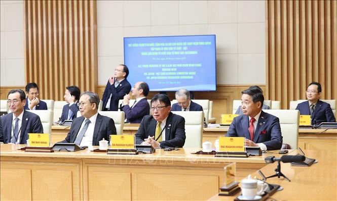 Thủ tướng Phạm Minh Chính tiếp Đoàn Uỷ ban Kinh tế Nhật - Việt ảnh 2