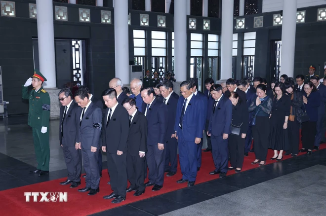 TRỰC TIẾP: Lễ truy điệu và an táng Tổng Bí thư Nguyễn Phú Trọng ảnh 61