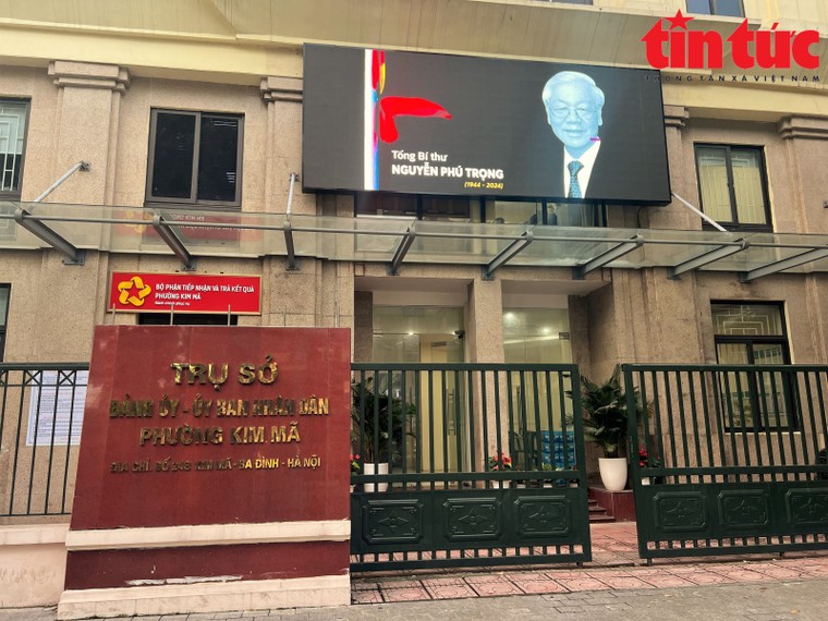 TRỰC TIẾP: Lễ truy điệu và an táng Tổng Bí thư Nguyễn Phú Trọng ảnh 115