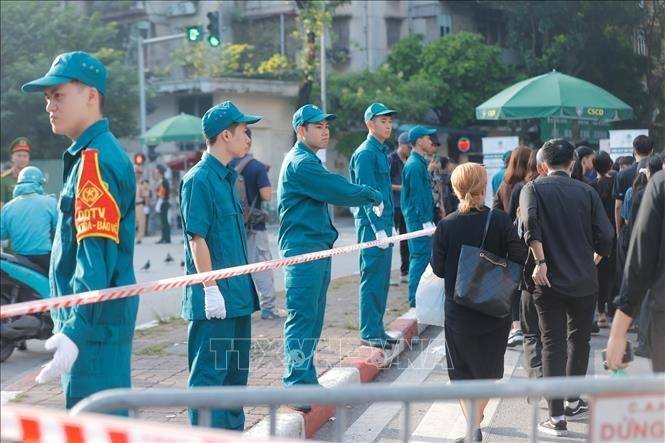 TRỰC TIẾP: Lễ truy điệu và an táng Tổng Bí thư Nguyễn Phú Trọng ảnh 134