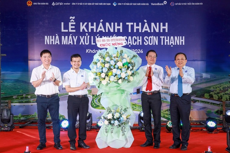 DNP Water khánh thành Nhà máy xử lý nước sạch Sơn Thạnh, góp phần hoàn thiện hạ tầng cấp nước tại Khánh Hòa ảnh 5