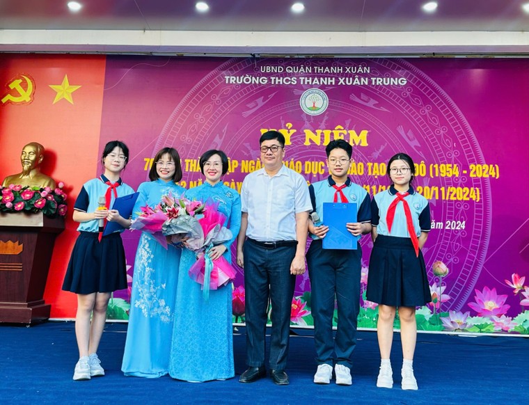 Những mùa trái ngọt tiếp tục được ươm mầm dưới mái trường Thanh Xuân Trung ảnh 1