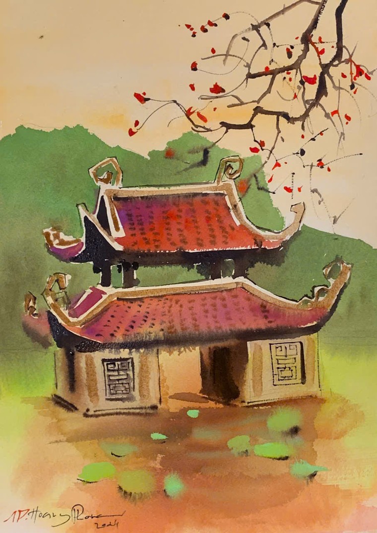 Hoạ sĩ Hoàng Phong: Đến núi Bà Đen để đánh thức sự tĩnh lặng ảnh 4