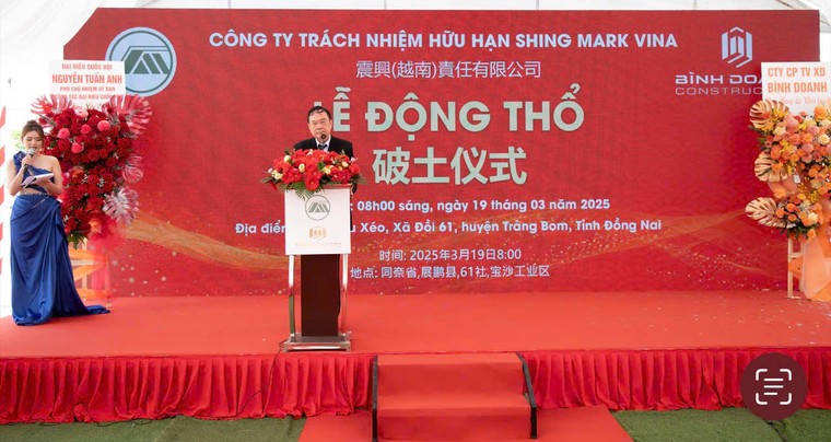 Công ty TNHH Shing Mark Vina khởi công dự án mới, tạo việc làm cho hàng ngàn công nhân Đồng Nai ảnh 6