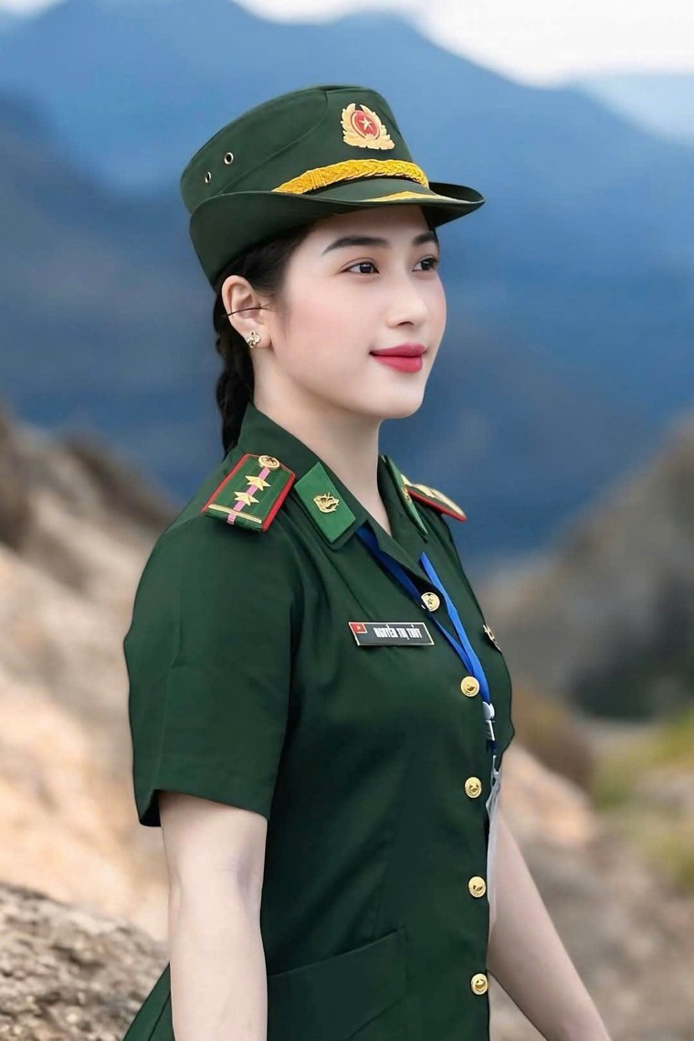 Nữ quân nhân “gây thương nhớ" với loạt ảnh mặc quân phục ảnh 8