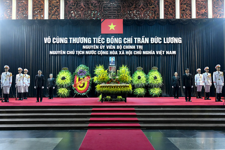 Lễ Quốc tang nguyên Chủ tịch nước Trần Đức Lương ảnh 1