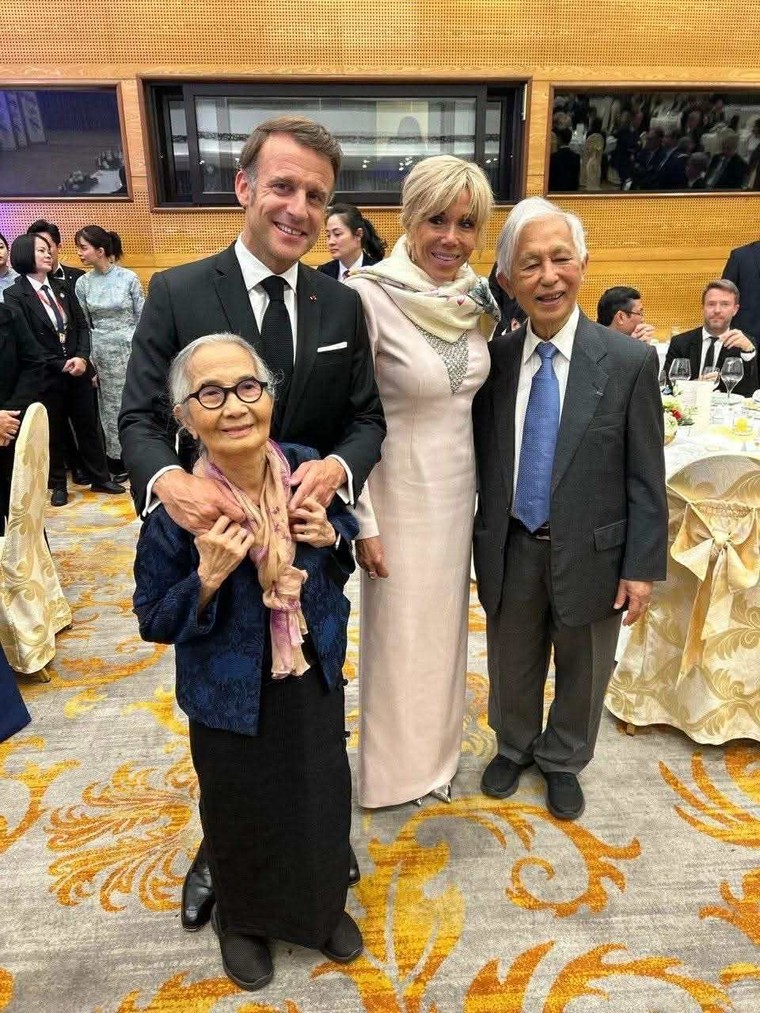 Hai giáo sư gốc Việt được phong tặng Huân chương Bắc Đẩu Bội tinh bậc Officier trước thềm Quốc khánh Pháp ảnh 1